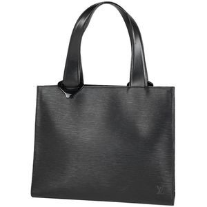 Louis Vuitton Gemo Metal Fittings Epi Black Tote Bag Shoulder Bag